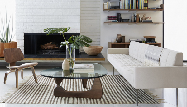 Kursi dan Sofa Berbentuk Organik